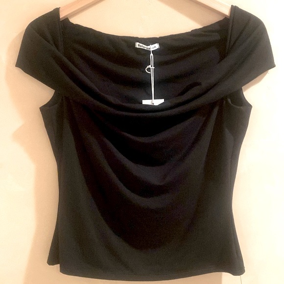 Reformation Tops - Reformation Cello Knit Top Black M NWT